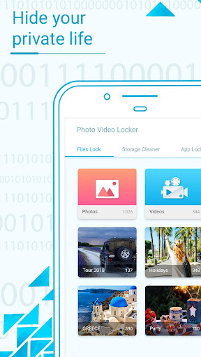 Android application Photo and Video Locker screenshort