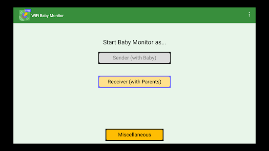 WiFi Baby Monitor (with ads) Capture d'écran