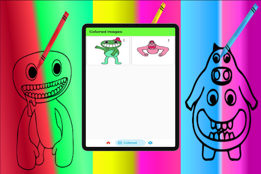 Garden Of BanBan 4 Coloring