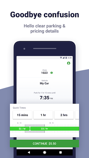 Android application Park Princeton – Park. Pay. Be screenshort