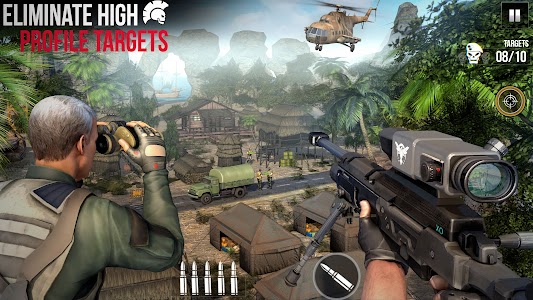 Sniper Shoots Offline Games 3D Unknown