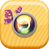 Cute Girly Photo Stickers icon