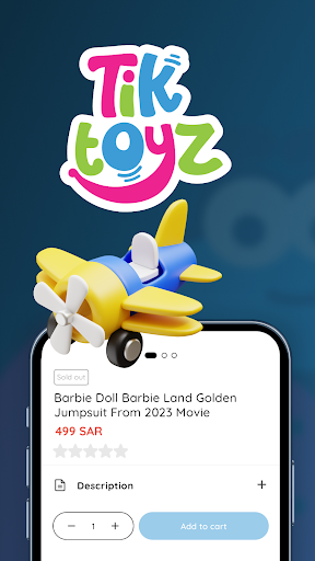 Android application TikToyz screenshort