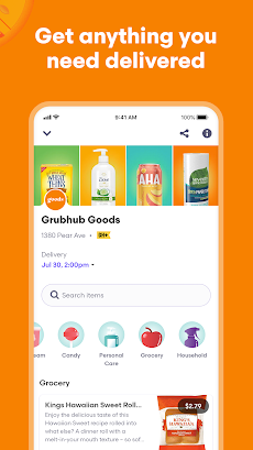 Grubhub: Food Deliveryのおすすめ画像3