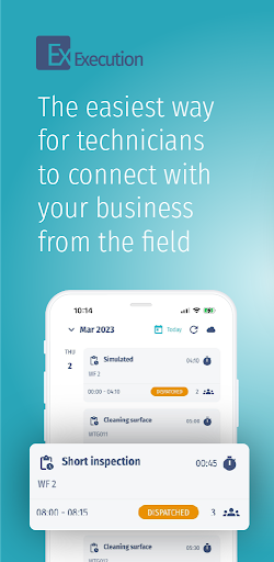 Android application Shoreline Execution screenshort