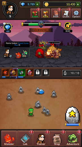 Grow Mergemon Masters : Idle Screenshot