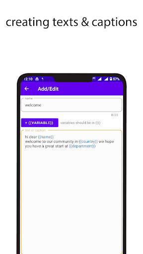 FixCap  Text with variables - Apps on Google Play