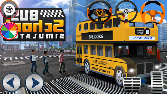 Bus School Simulator Game 3D
