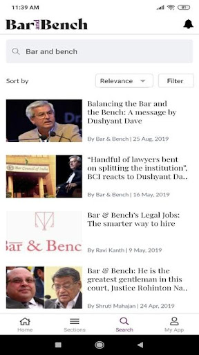 Bar & Bench - Legal News Screen 3