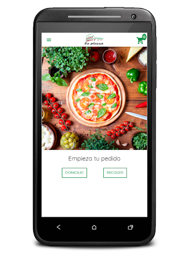 Android application La Piazza screenshort