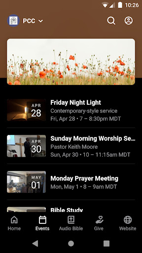 Peyton Community Church Screen 2
