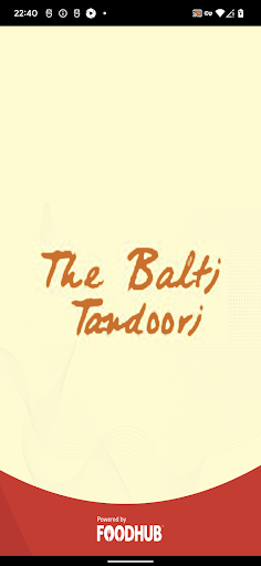 Android application The Balti Tandoori screenshort
