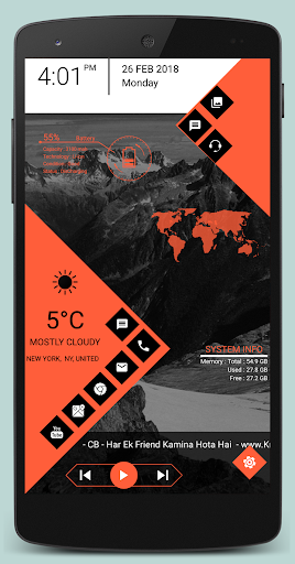 Screenshot of Angle Launcher - App lock