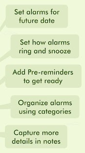 Galarm - Alarms and Reminders Screenshot