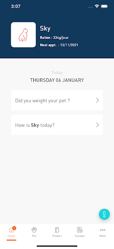 Nutriwatch Screen 3
