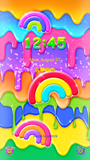 Melting Rainbow - Wallpaper Screen 2