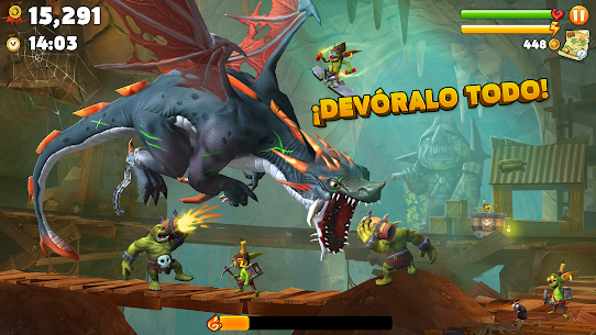 Descargar Hungry Dragon APK 2024 : Dinero ilimitado 2