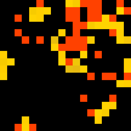 Pixel Fire Live Wallpaper  Icon