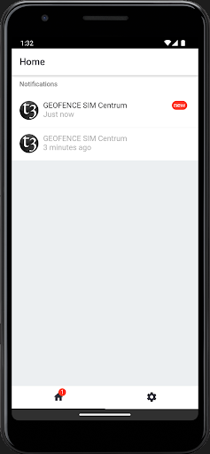 Android application T3 Messaging screenshort