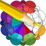 Coloring Pages - Geometry Design icon