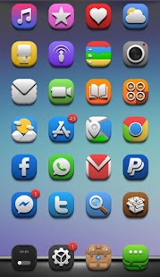 Merlen Icon Pack Captura de pantalla