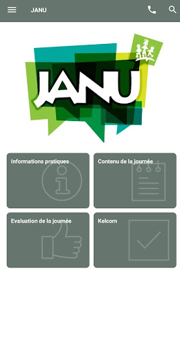 Android application JANU screenshort