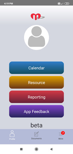 Android application SpkUp screenshort