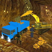Uphill Gold Transporter Truck Excavator Simulator 1.0 Icon