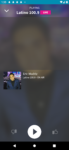 Latino 100.9 Screen 2