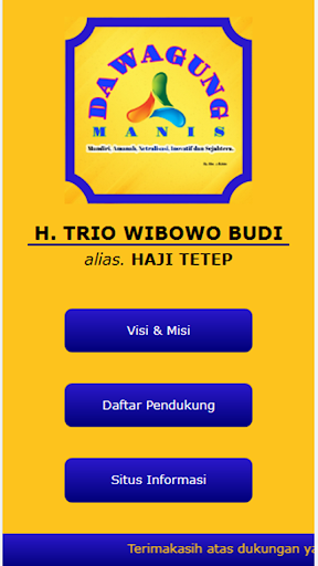 Dawagung Manis Screen 2