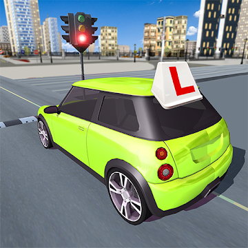 Captura de Pantalla 1 3D Driving School Simulator: City Driving Games android