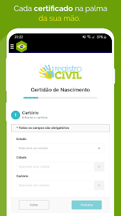 Registro Civil Brasilスクリーンショット 