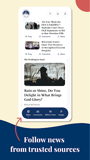 STAND FIRM Screen 2