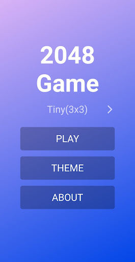 Android application 2048 Game screenshort