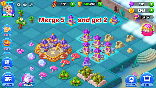 Merge Legend-Atlantis Mermaid apkpoly screenshots 6