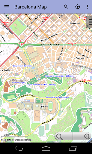 Barcelona City Map Lite Screen 2