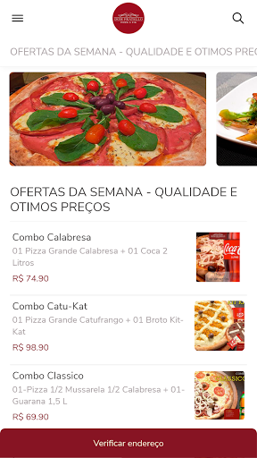 Android application Dom Fratello Pizza screenshort