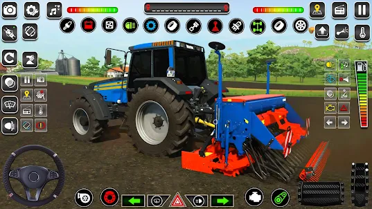 جرار لعبة 3D- ألعاب الزراعة