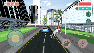 Wild Cheetah City Rampage 3D - Screenshot 2