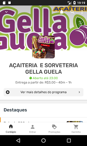 Açaiteria Gella Guela Screen 2