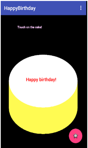 Candle for your birthday cake! Screen 2