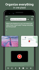 Screenshot 2 RainbowPad: Color Note Notepad android