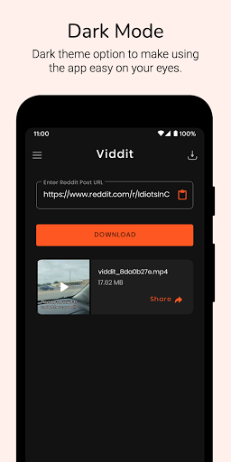 Screenshot of Video Downloader for Reddit