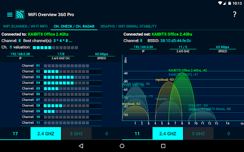 WiFi Overview 360 Pro Tangkapan layar