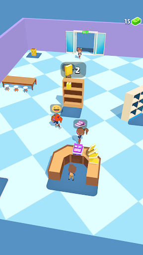 Arcade Idle Library Screen 2
