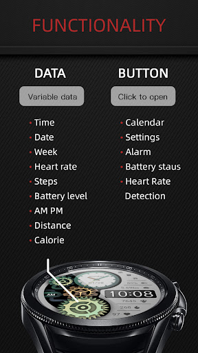 Forest Machinery For Wear OS Screen 2