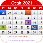 Cover Image of 下载 Türkiye Takvimi 2021 2.2.5 APK