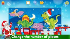 クリスマスの写真を持つ子供のための楽しいジグソーパズルゲームのおすすめ画像2