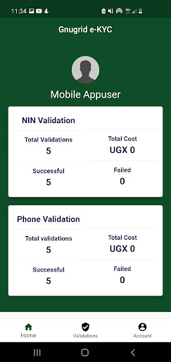 gnuGrid e-KYC Screen 2