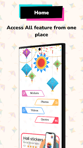 Android application MakarSankranti Kites, Lohri screenshort